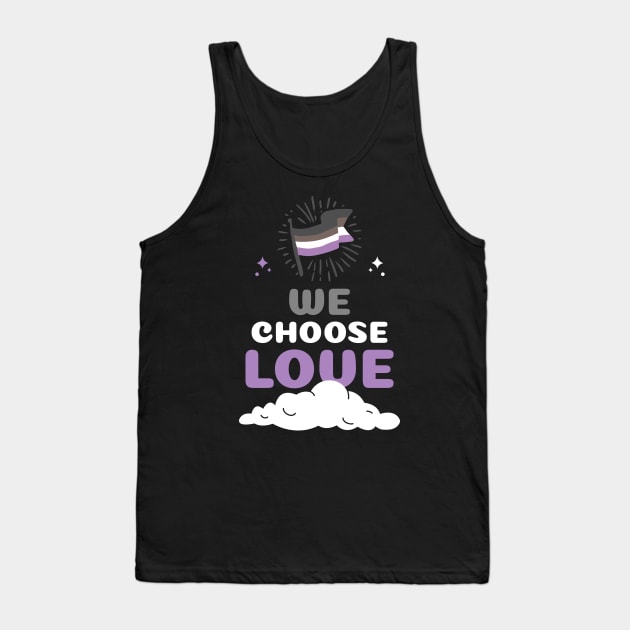 We Choose Love Tank Top by POD-of-Gold